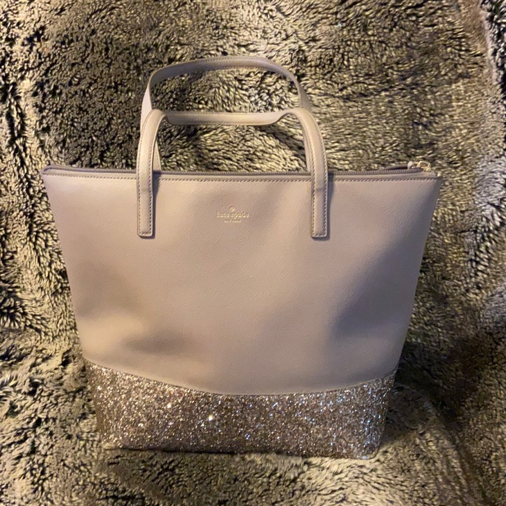 Kate Spade Cityscape Greta Court Glitter Penny Tote